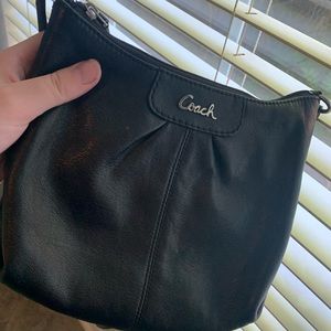 Black Coach Crossbody Purse!